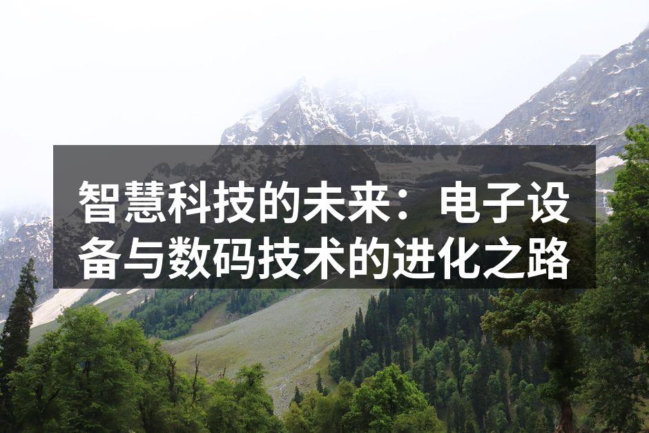 智慧科技的未来：电子设备与数码技术的进化之路
